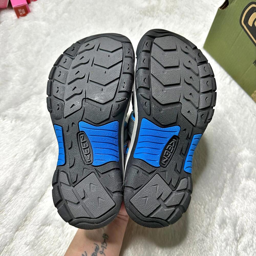 IOB Keen Newport H2 Sandals Grey Blue Youth 4 - Picture 4 of 12